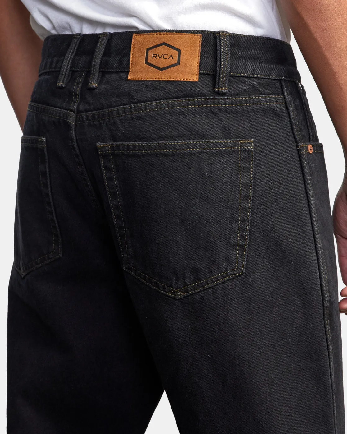 New Dawn Straight Fit Denim Jeans - Black Rinse