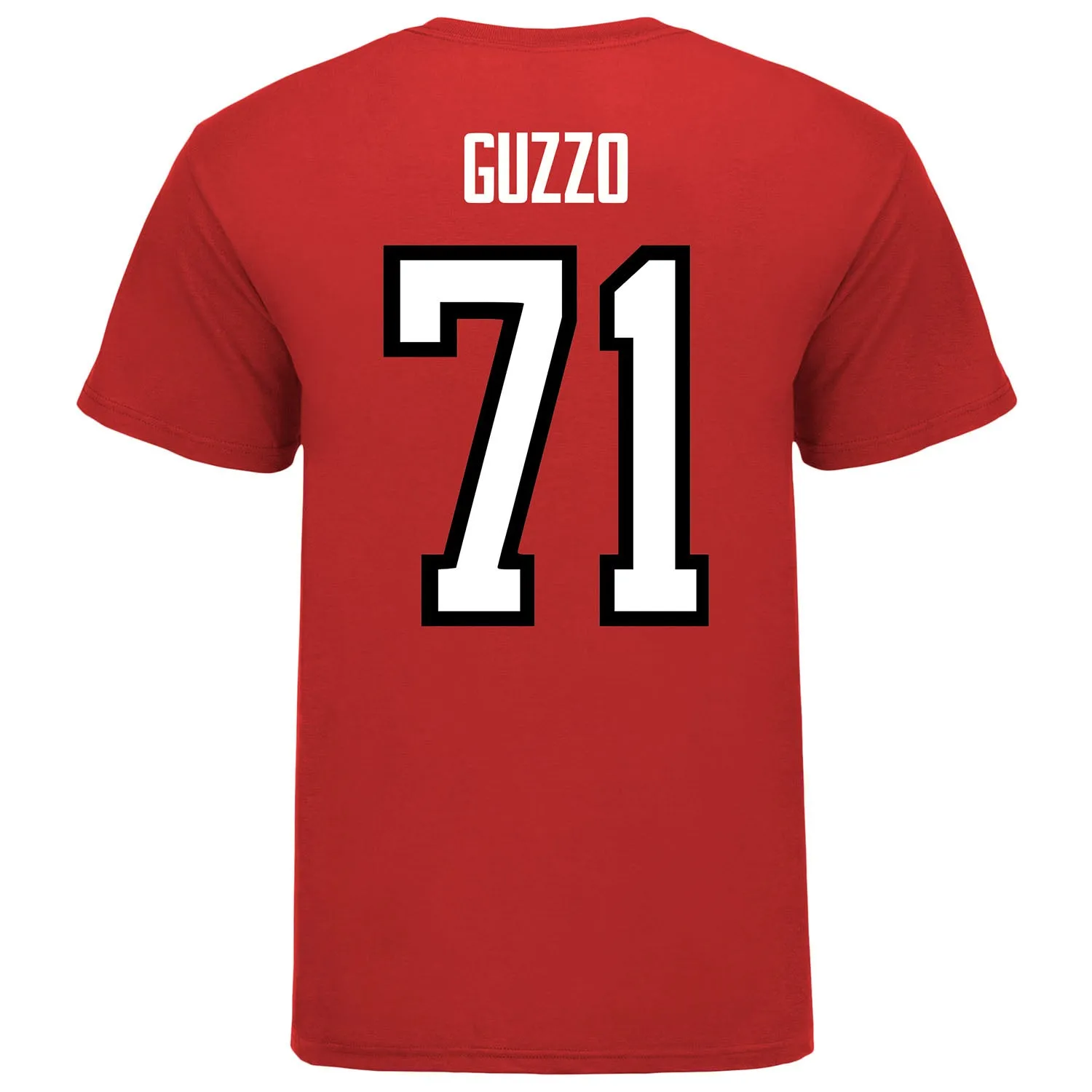Ohio State Buckeyes Men's Hockey Student Athlete #71 Patrick Guzzo T-Shirt