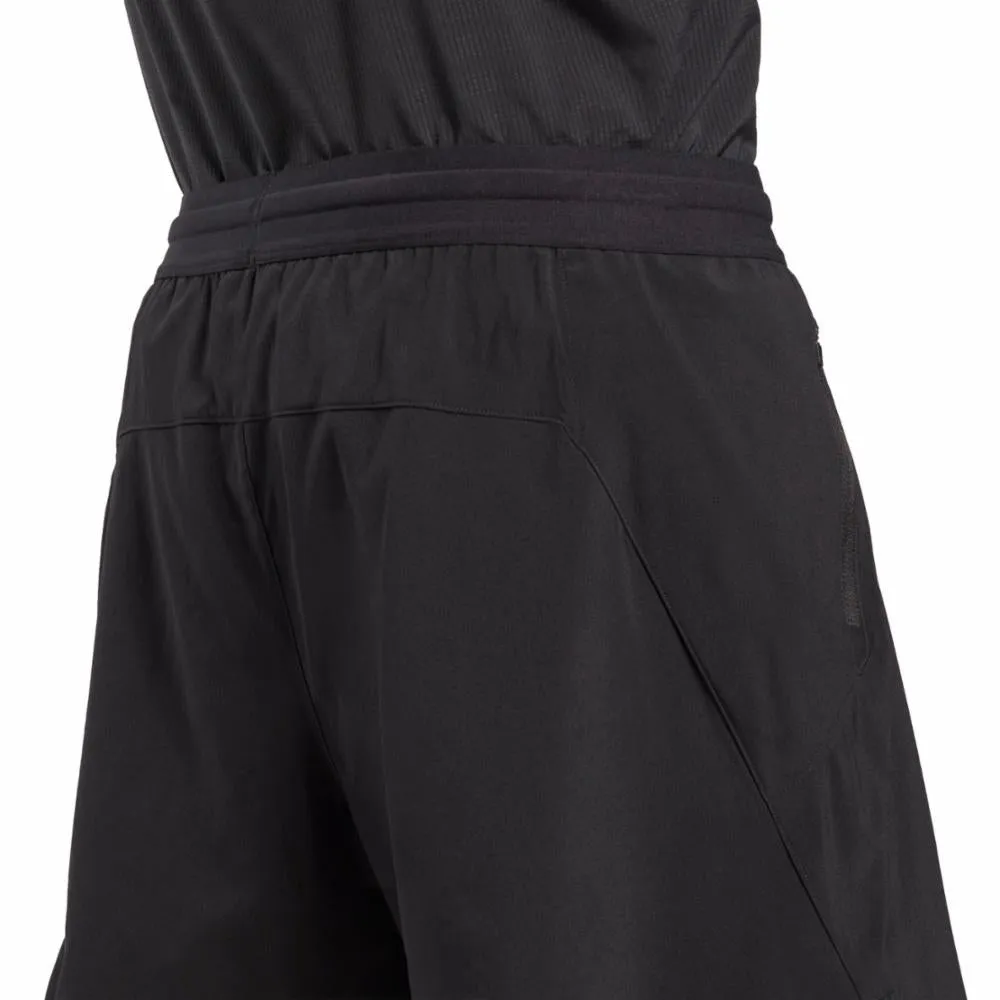 Reebok Apparel Men Speed 3.0 Two-in-One Shorts BLACK