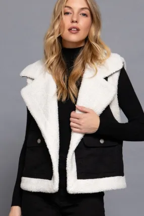 SAMMY SHERPA LINED TWILL VEST