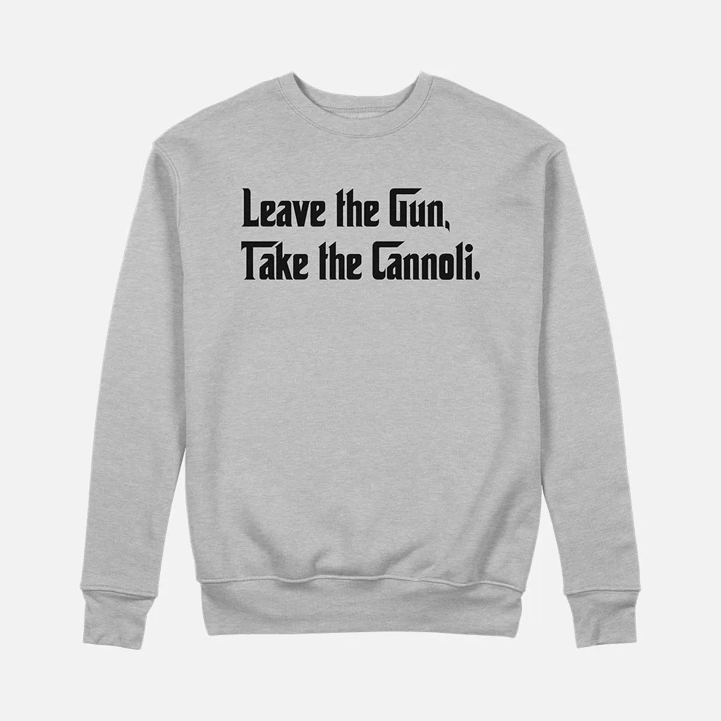 THE GODFATHER THE CANNOLI CREWNECK SWEATSHIRT
