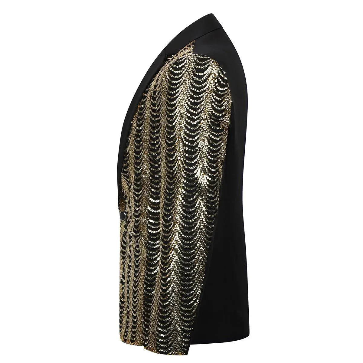 The Vertex Splice Slim Fit Blazer Suit Jacket