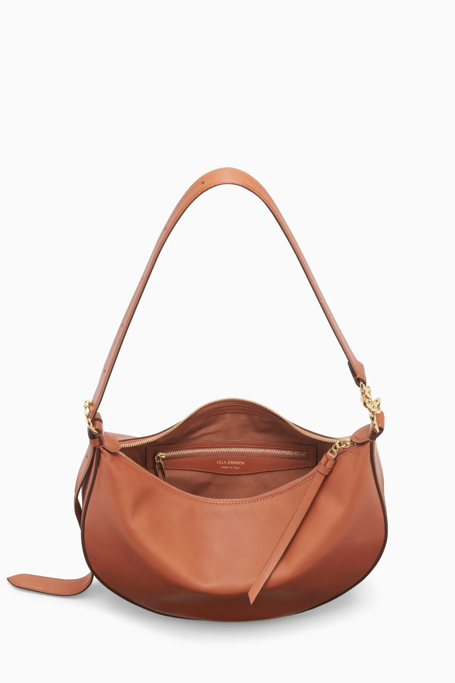 Twyla Small Hobo
Brown Italian Leather Handbag