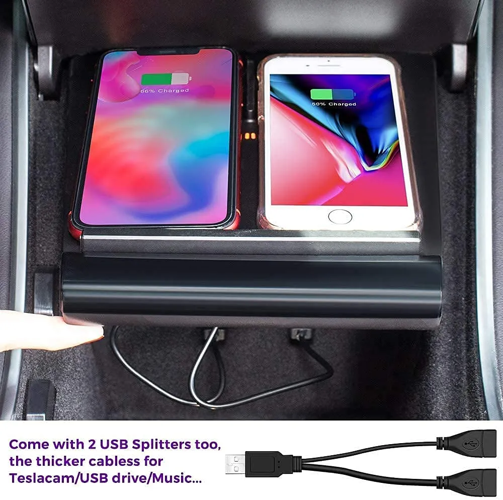 Wireless Charger for Tesla Model 3