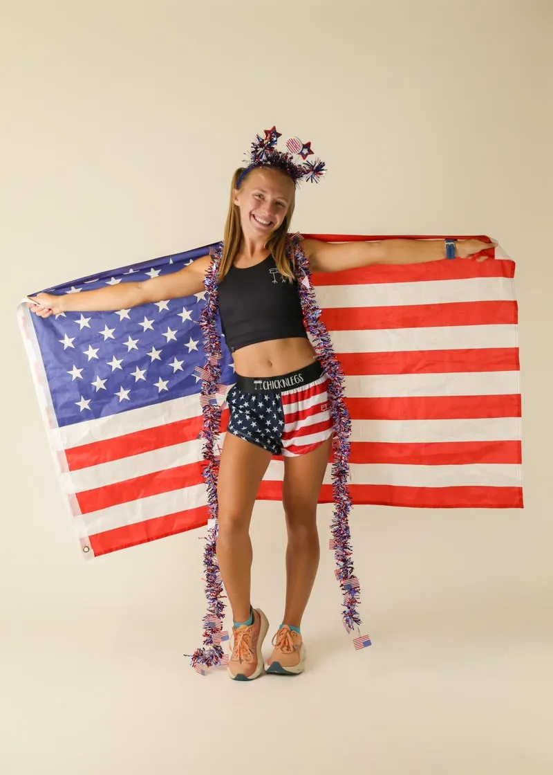 Women's USA 1.5" Split Shorts